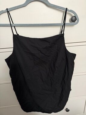 a new day Black Double Spaghetti-Strap Cami